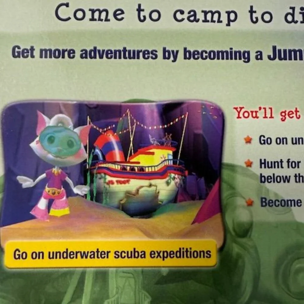 Jumpstart 3D Virtual World The Legend of Grizzly McGuffin PC CD-ROM Software